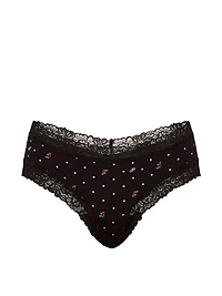 PINK Wink™ Lace-Trim Cheeky Panty