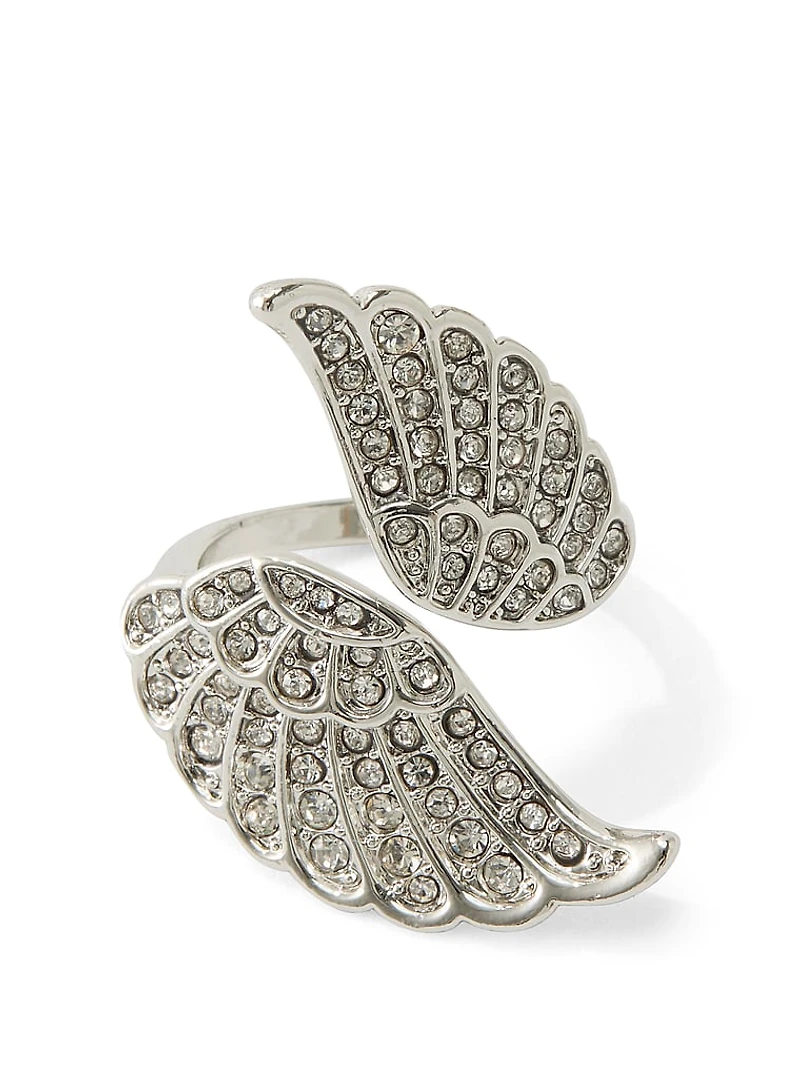 Crystal Wings Ring