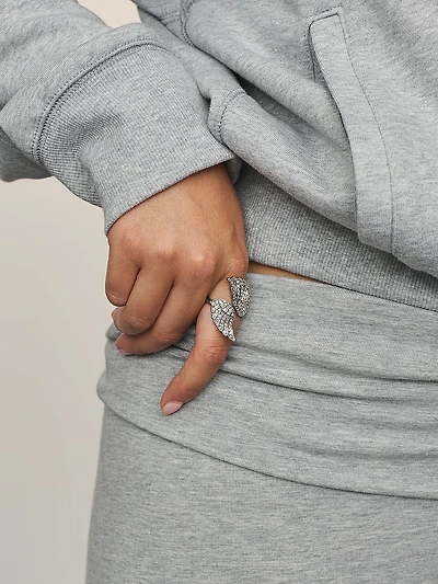 Crystal Wings Ring