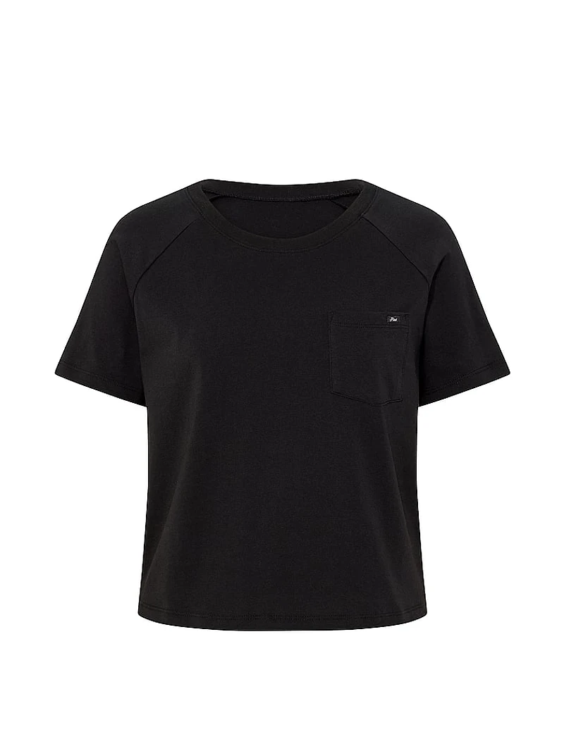 Cotton Raglan Sleep Tee