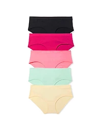 5-Pack Seamless Stripe Hiphugger Panties