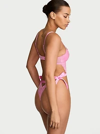 Wicked Unlined Lace Teddy