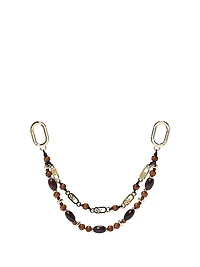Beaded Chain Bag Charm