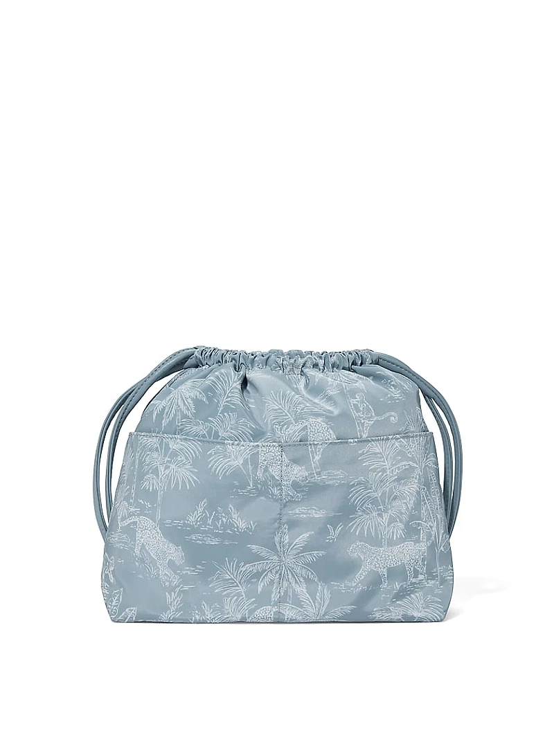 Cinched Travel Beauty Organizer Bag
