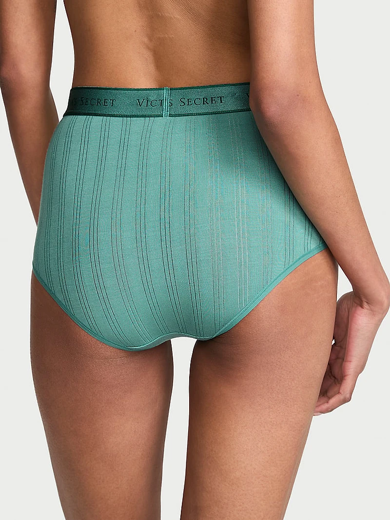 Logo Cotton Modern Brief Panty
