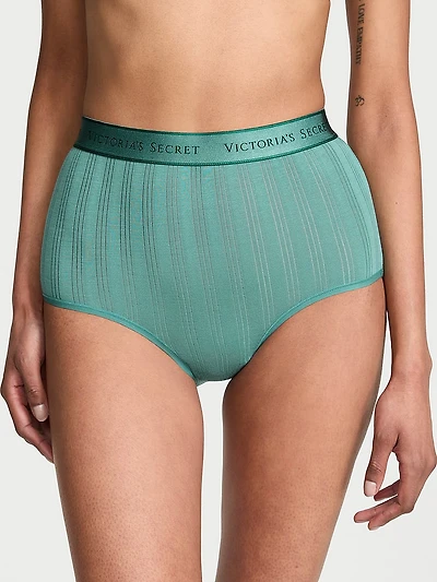 Logo Cotton Modern Brief Panty