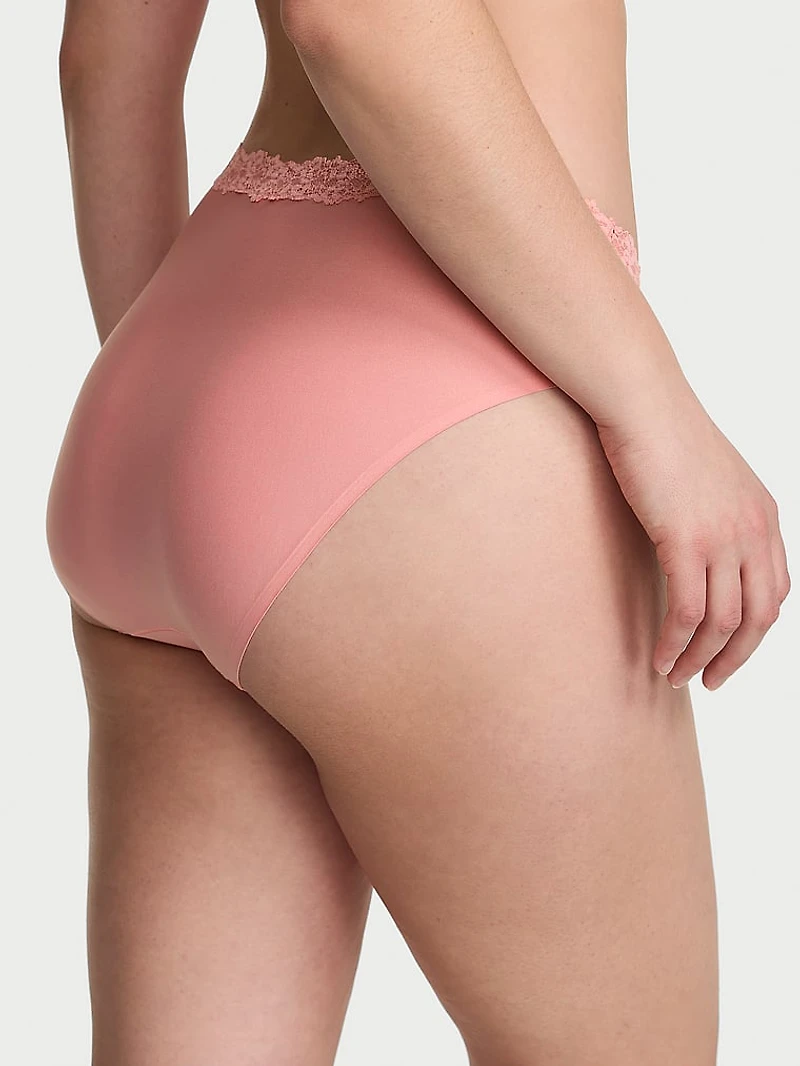 Body by Victoria Flex Shadow Stripe Mid-Rise Bikini Panty