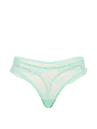 Lace Lace-Up Thong Panty