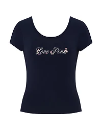 All-Day Cotton™ Open-Back Tee