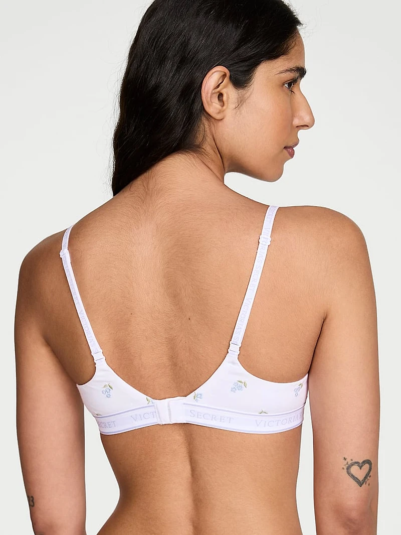 Shine Patch Lightly Lined Demi Bra