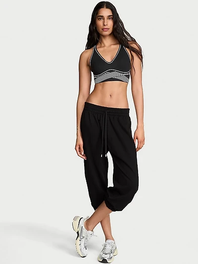 Off-Duty Terry Crop Jogger Sweatpants