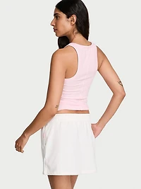 Off-Duty Terry Mini Skirt