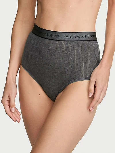 Logo Cotton Modern Brief Panty