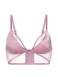 Sheer Reveal Unlined Modern Bralette