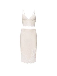 Atelier x Victoria's Secret Bridal Embellished Bralette & Skirt Set
