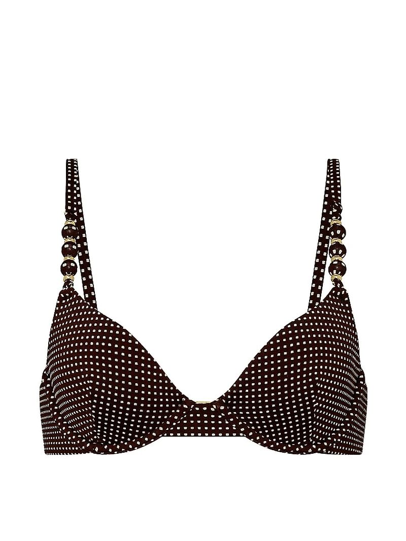 Beach Beads Balconette Bikini Top