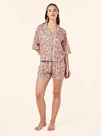 Carly Floral Cotton PJ Set