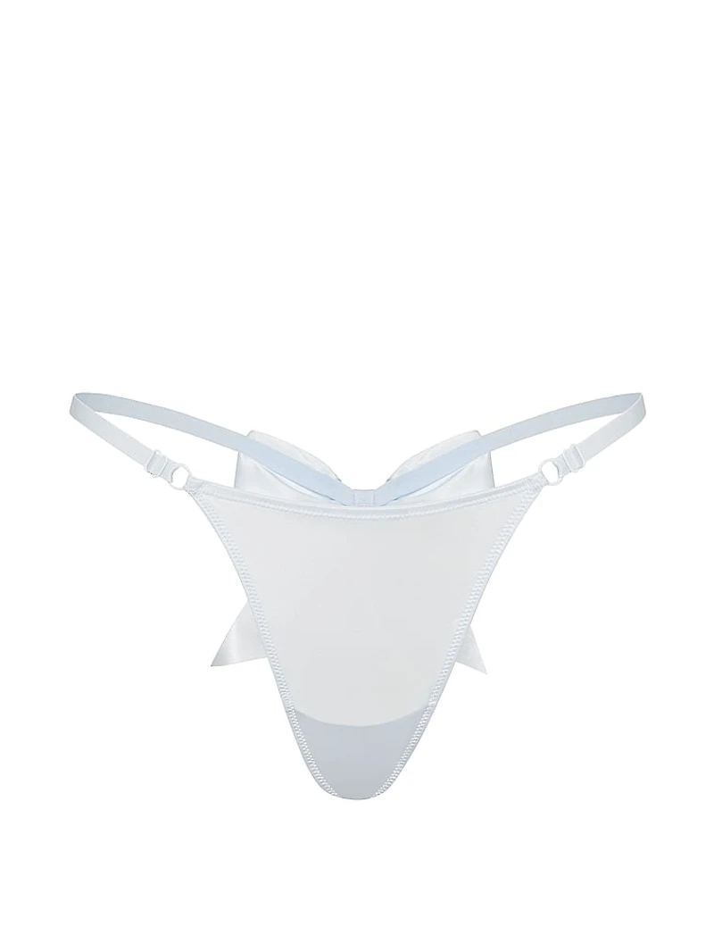 Tease Bow Bridal V-String Panty