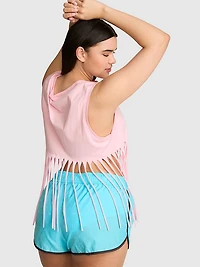 Campus Cotton™ Retro Fringe Tank Top
