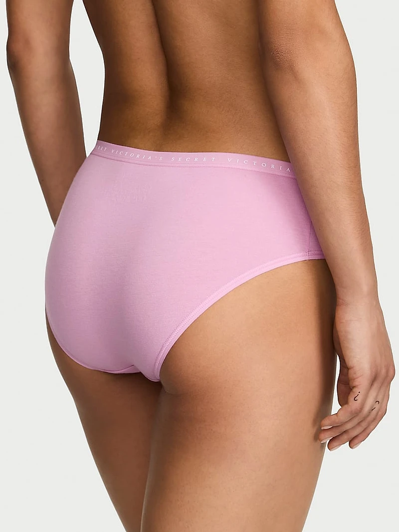 Stretch Cotton Hiphugger Panty