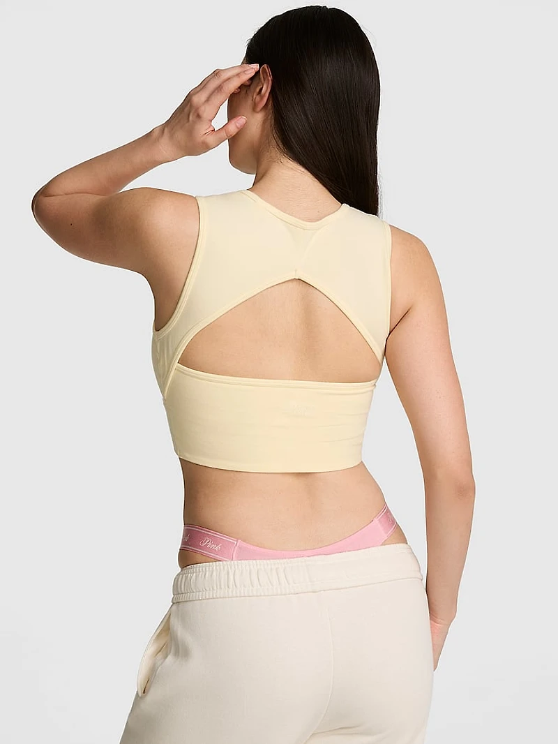 All-Day Cotton™ Henley Scoop Bra