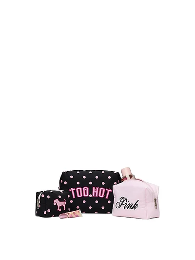 Makeup Bag Trio