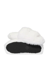 Luxe Plush Double Strap Slippers