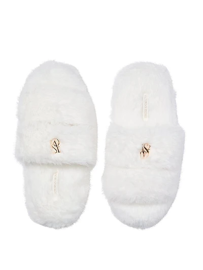 Luxe Plush Double Strap Slippers