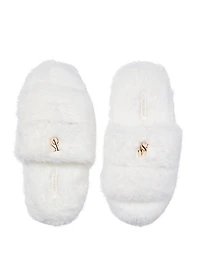 Luxe Plush Double Strap Slippers