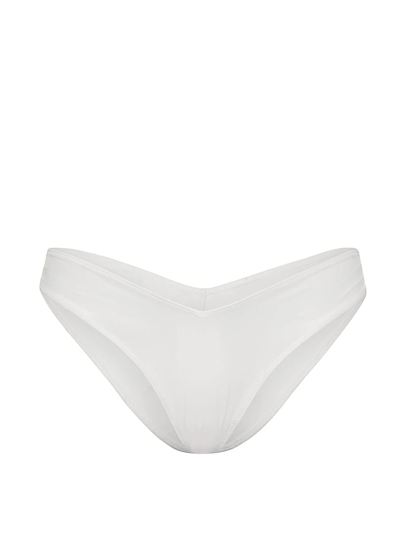 Lace-Trim Brazilian Panty