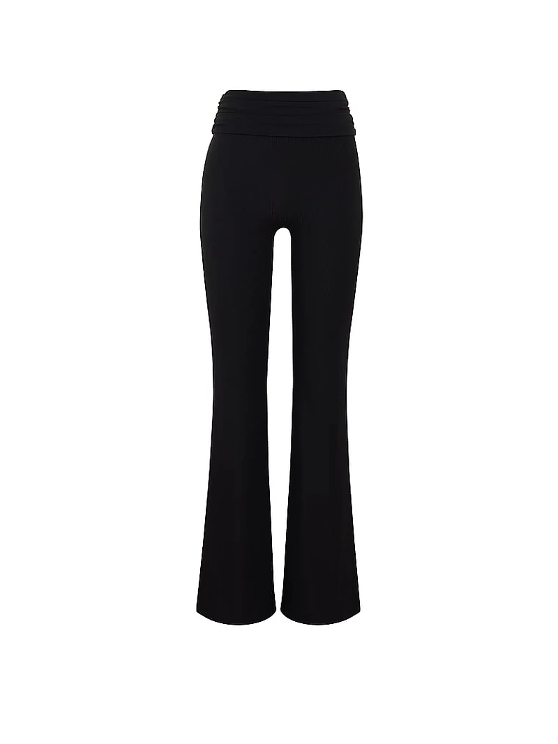 VSX Elevate™ Rib Ruched Foldover Flare Legging