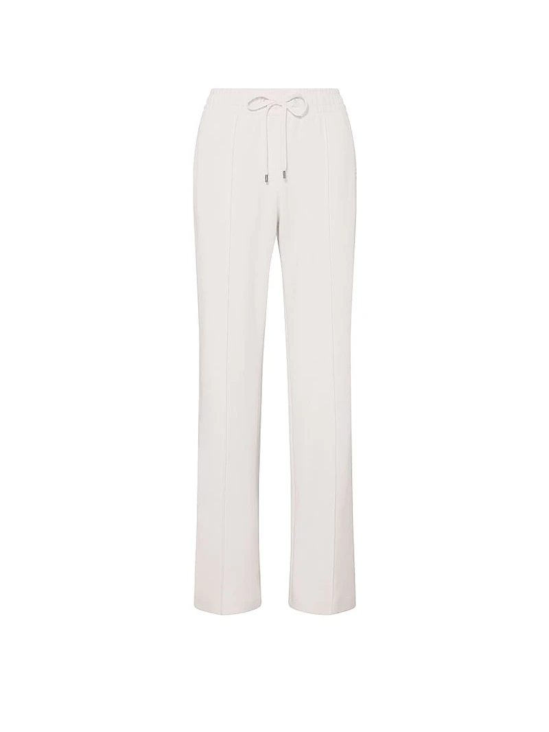 Bridal Pique Knit Flare Track Pant