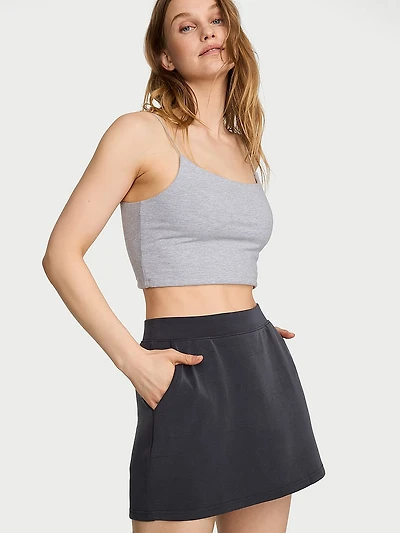 Featherweight Knit Mini Skirt