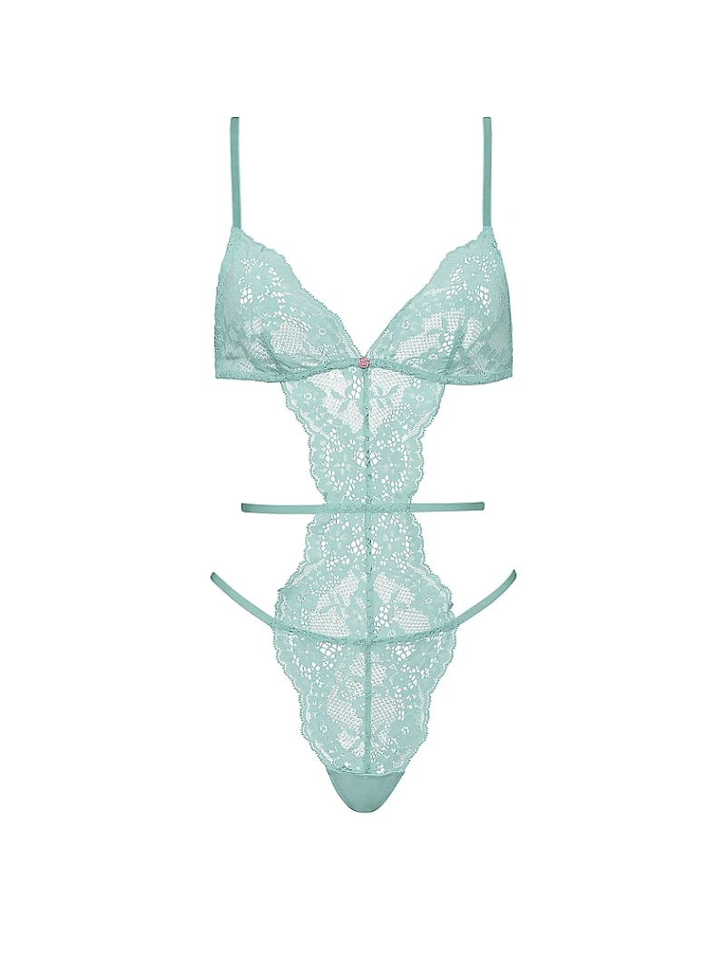 Dare to Dream Lace Strappy Triangle Teddy