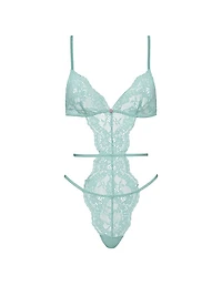 Dare to Dream Lace Strappy Triangle Teddy
