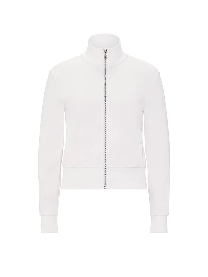 Bridal Pique Knit Track Jacket