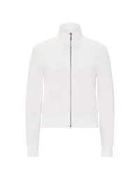 Bridal Pique Knit Track Jacket