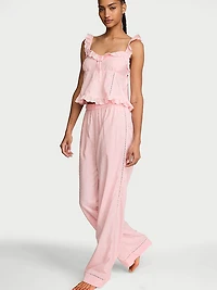 Cotton Dream Tank Long Pajama Set