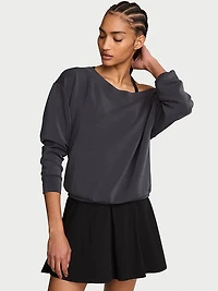 Featherweight Knit Off-the-Shoulder Top