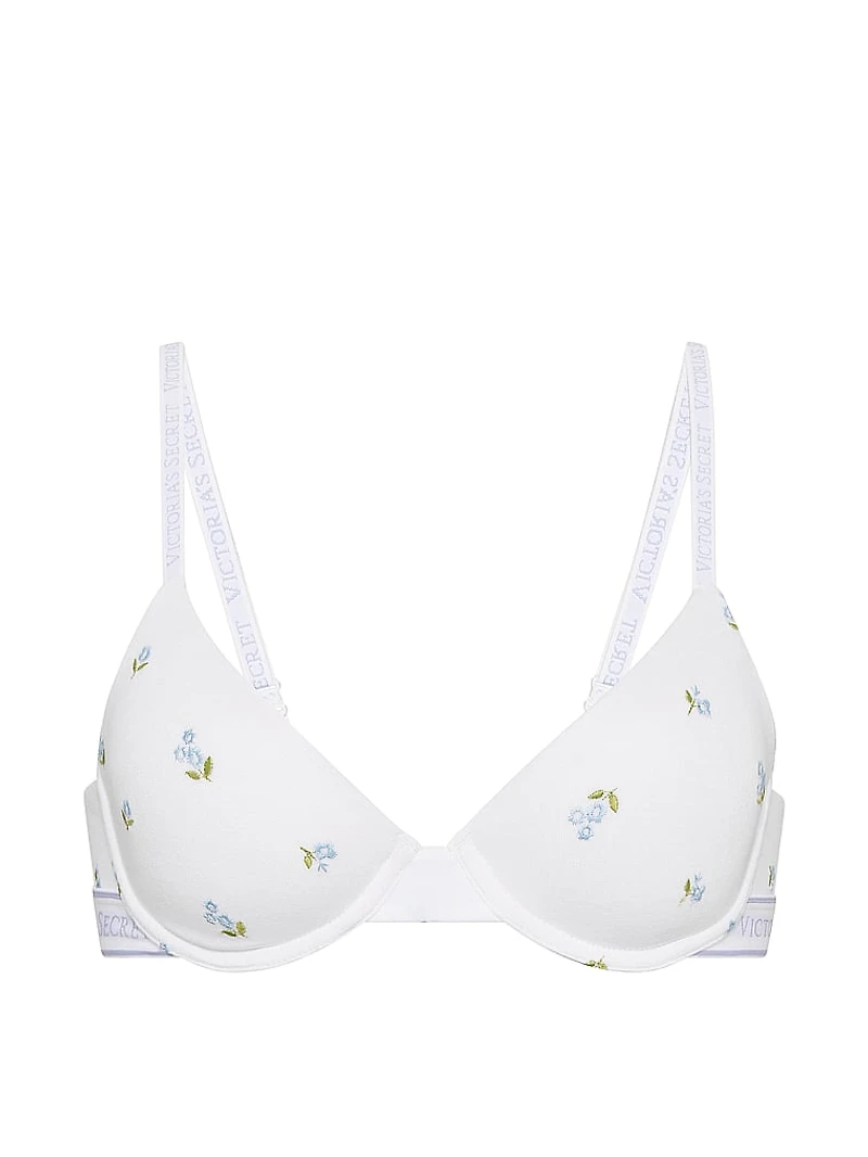 Shine Patch Lightly Lined Demi Bra
