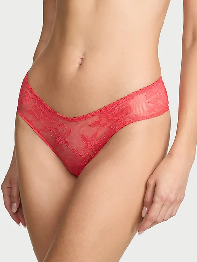 Strappy-Back High-Leg Cheeky Panty