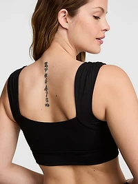 PINK Relay™ Ruched Cropped Bra Tank