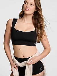 PINK Relay™ Ruched Cropped Bra Tank