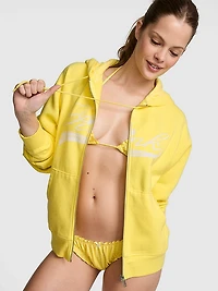 Berry Full Zip Hooded Sweatshirt