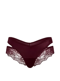 Strappy-Back High-Leg Cheeky Panty