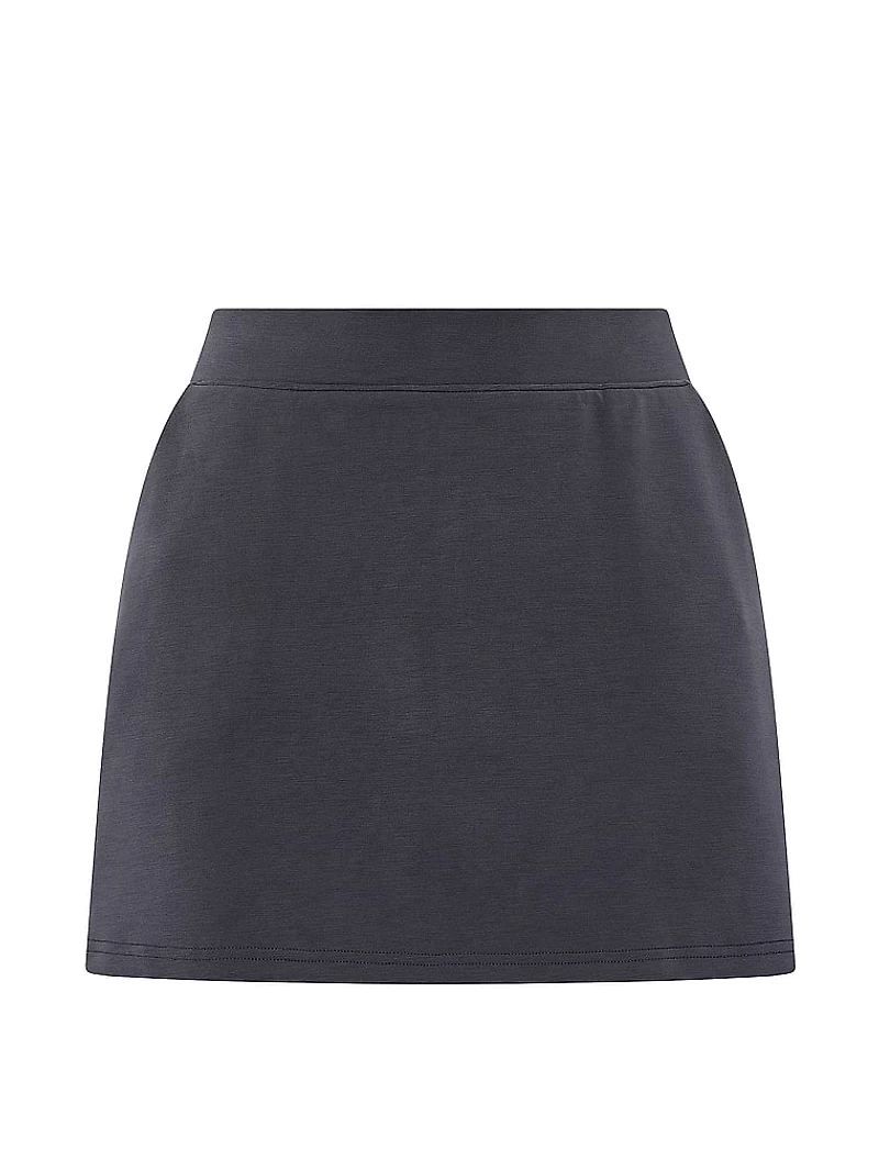 Featherweight Knit Mini Skirt