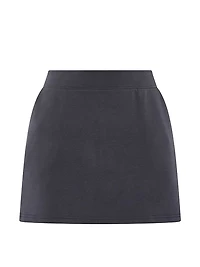 Featherweight Knit Mini Skirt