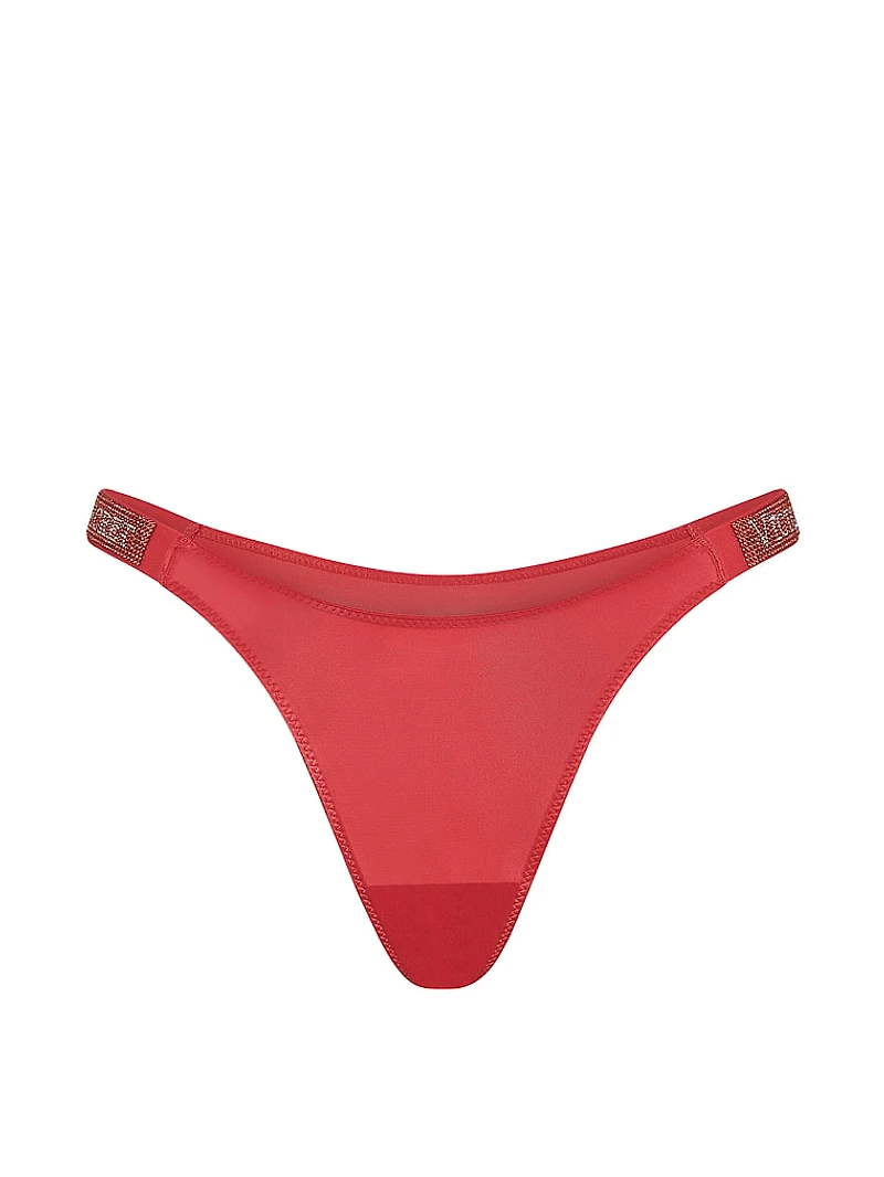 Shine Strap Brazilian Panty