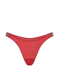 Shine Strap Brazilian Panty
