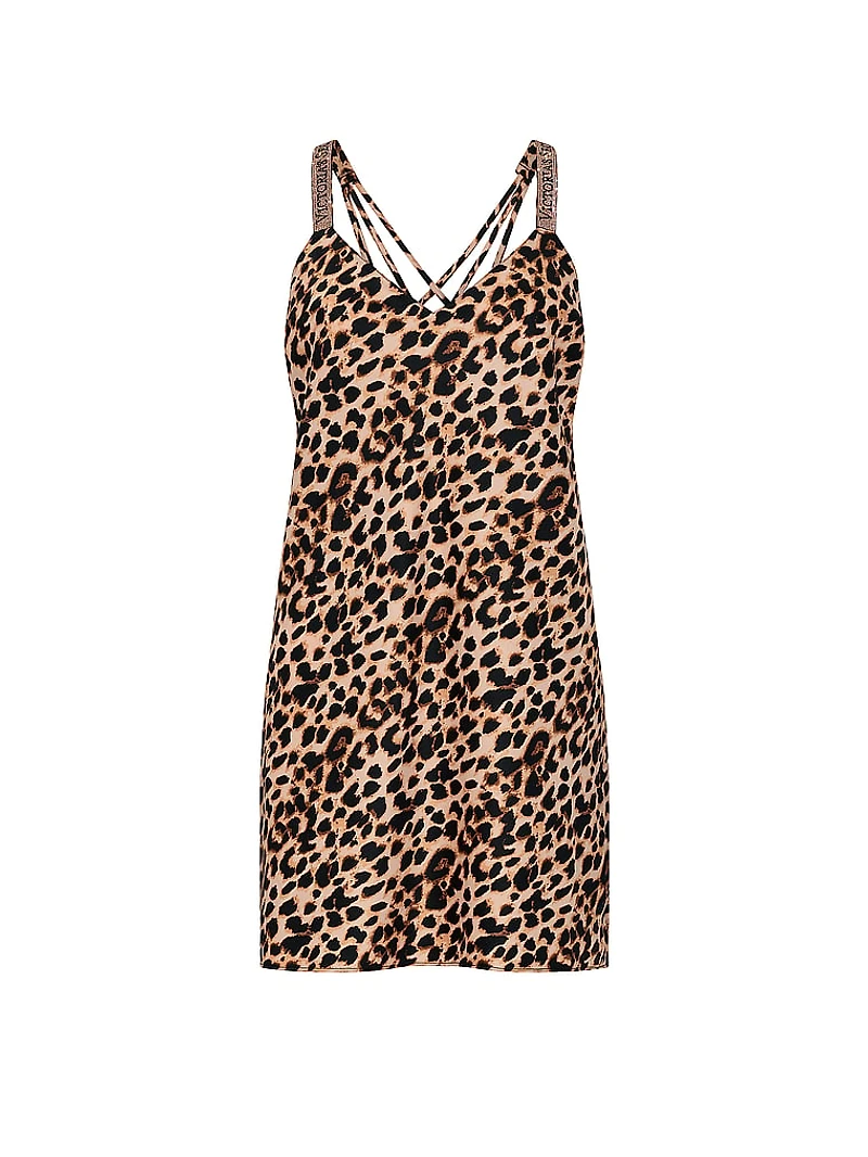 Shine Strap Satin Slip